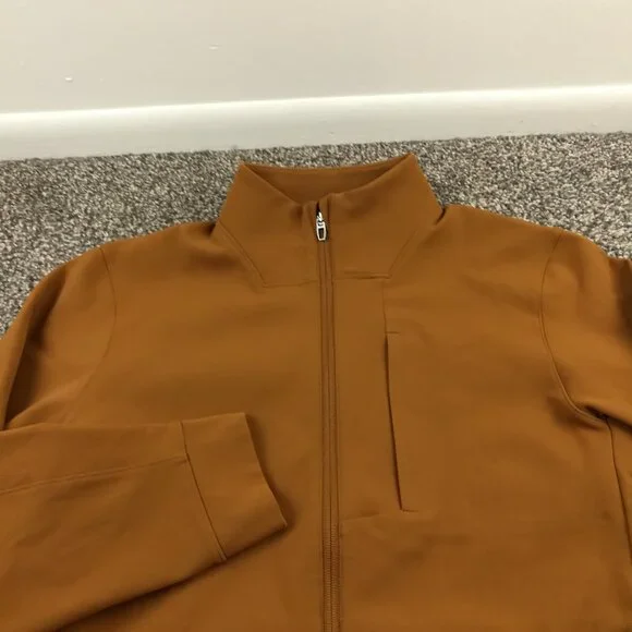 2021 Lululemon Jacket Sojourn Warpstreme Copper Brown Mens Medium $128